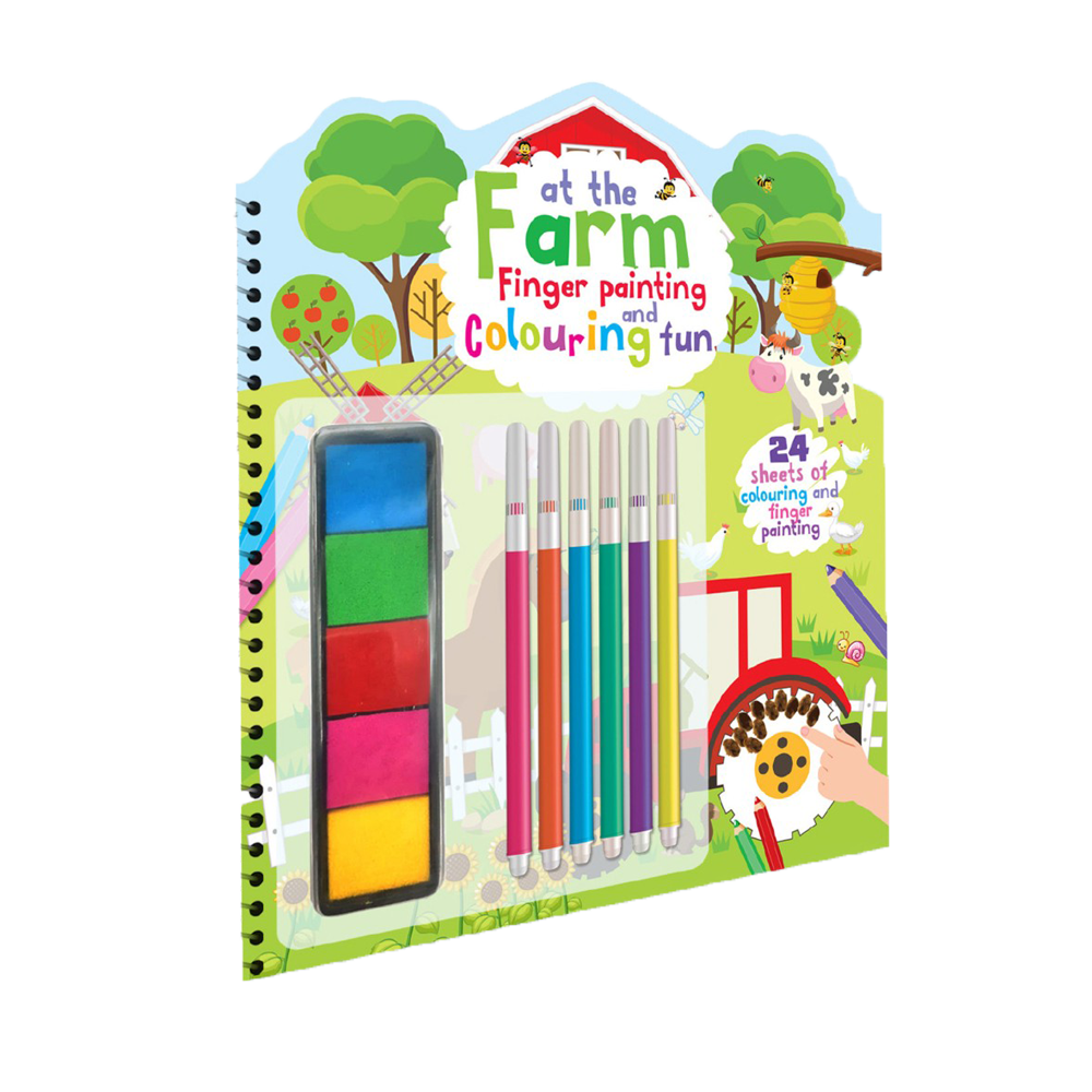 Finger Painting Book